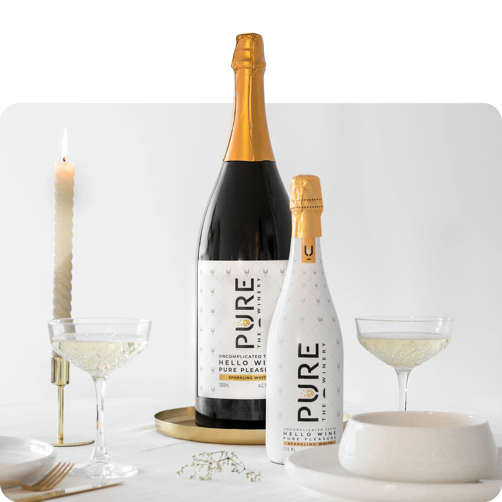 XXL (3L) Blanco Espumoso 0% Azúcar