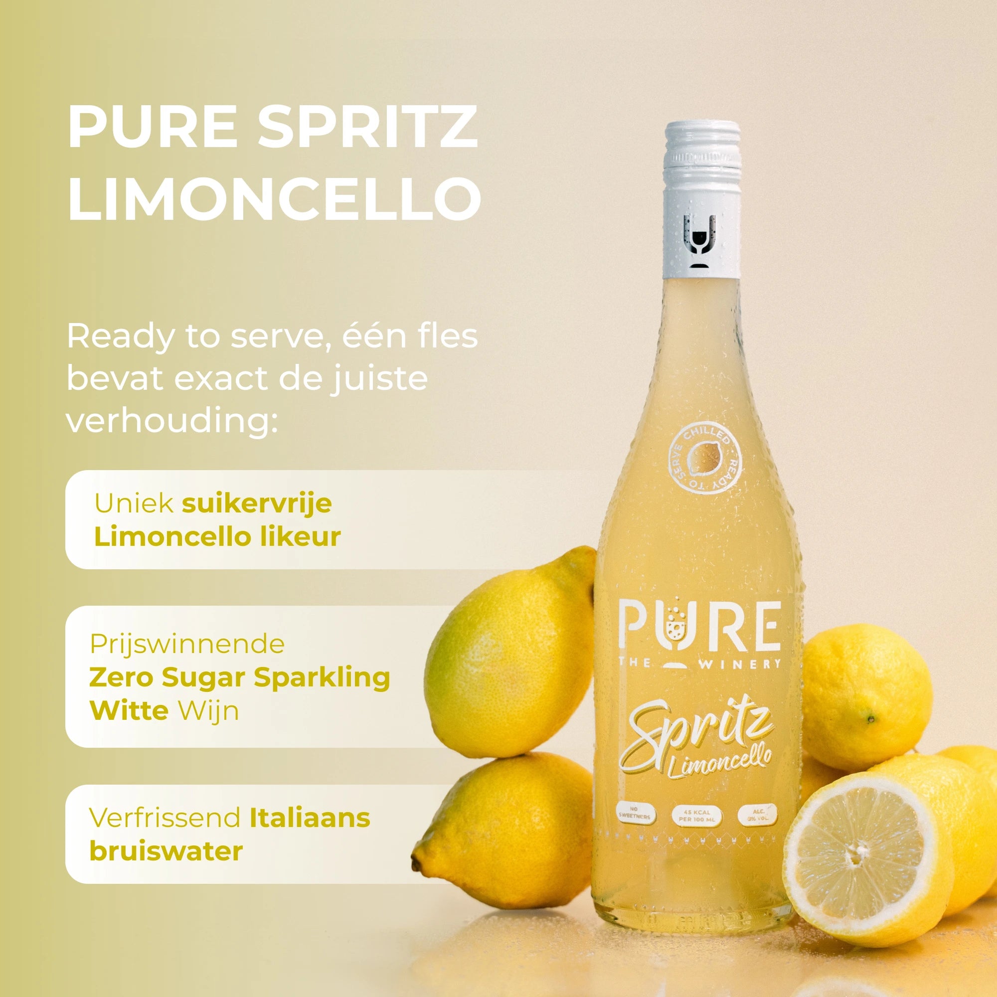 Limoncello Spritz 0% Azúcar