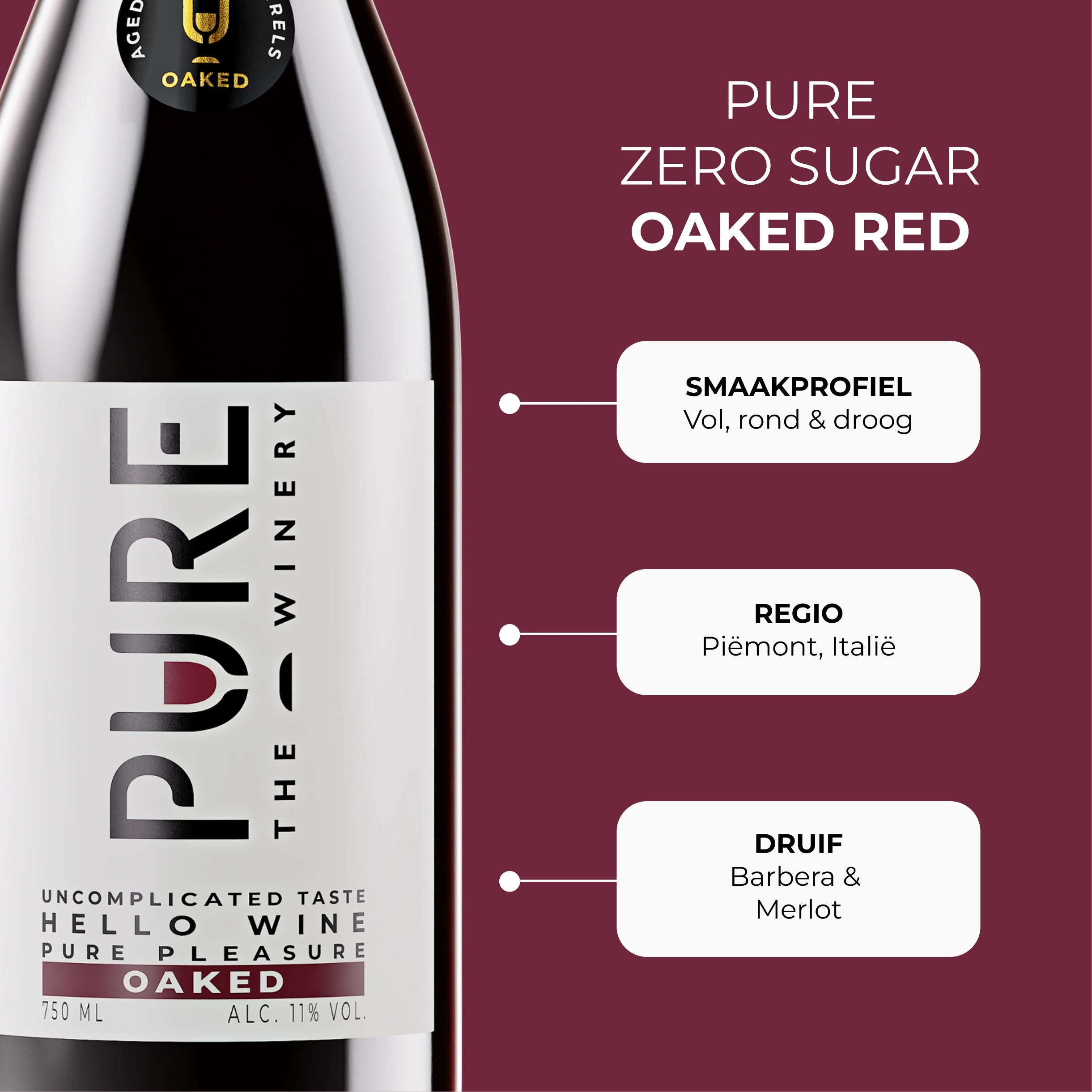 Tinto Roble 0% Azúcar