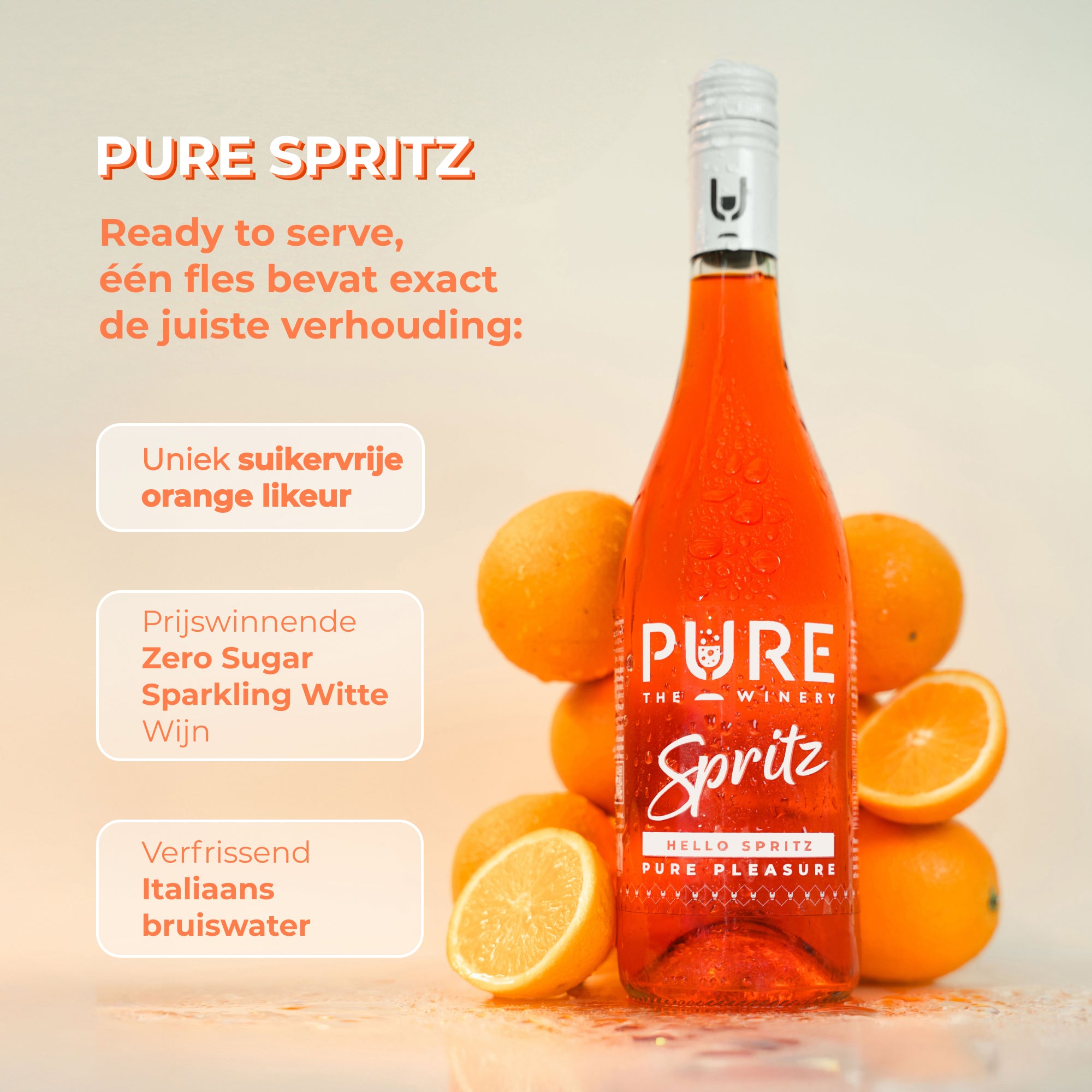 PURE SPRITZ 0% Azúcar