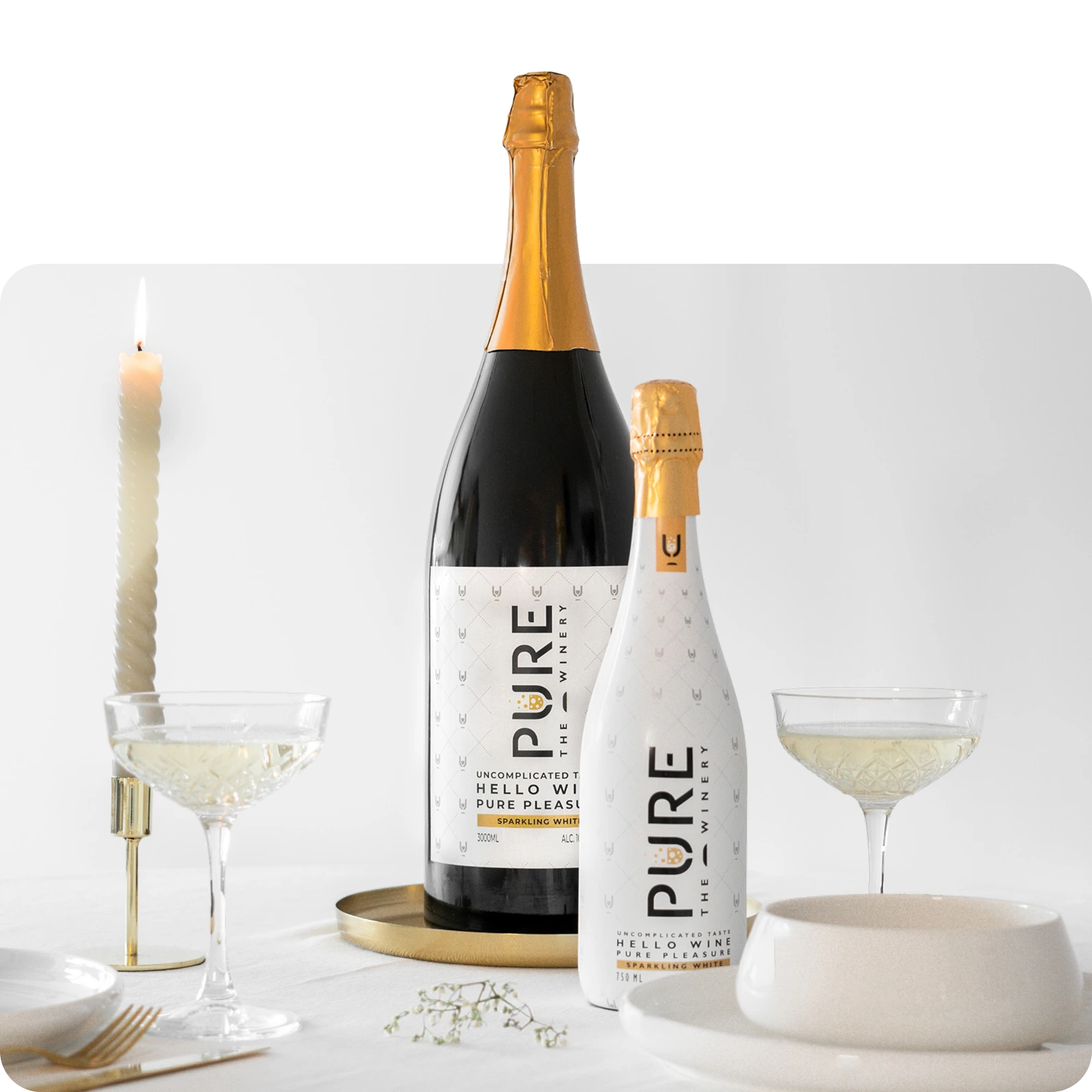 XXL (3L) Blanco Espumoso 0% Azúcar