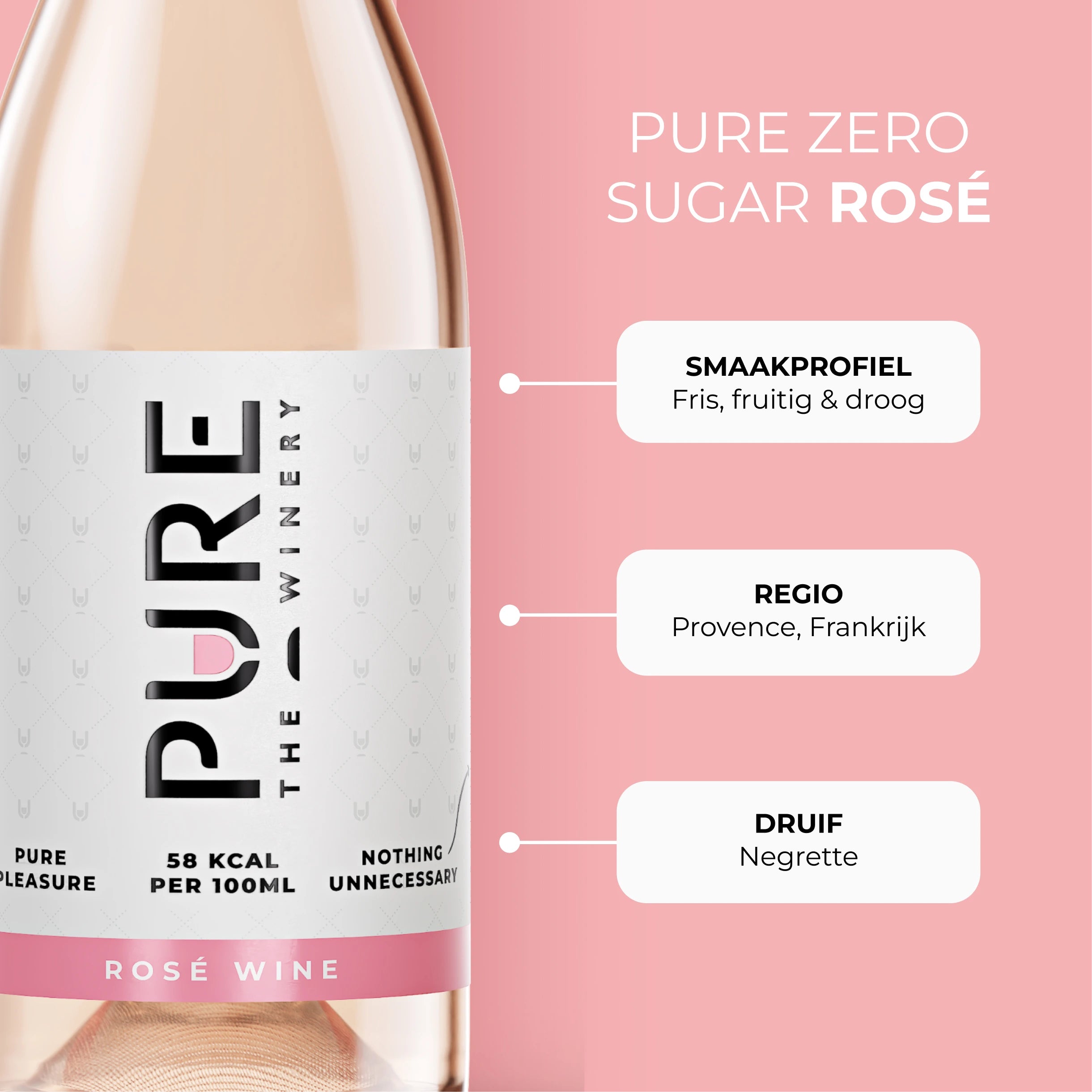 Rosado 0% Azúcar