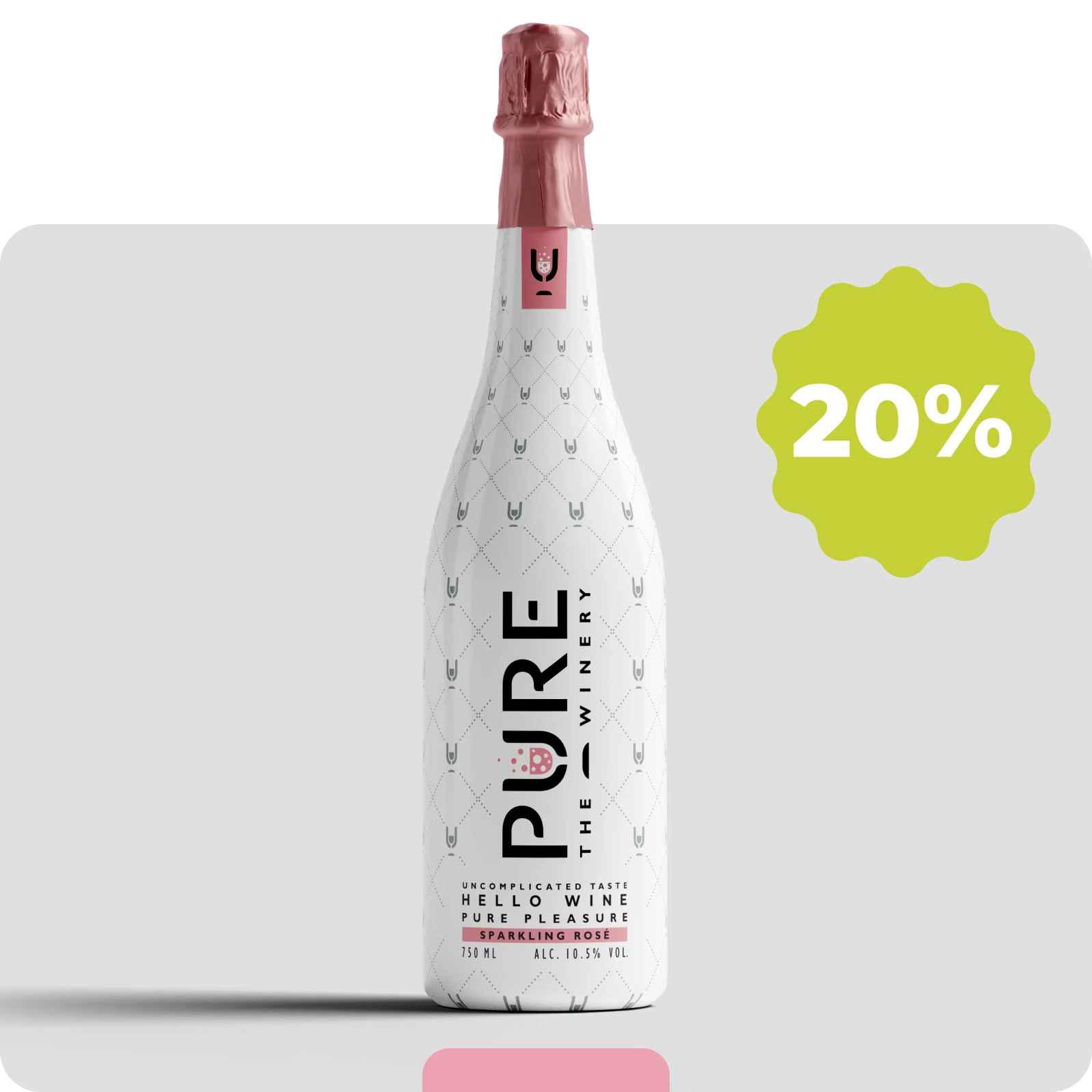 Rosado Espumoso 0% Azúcar