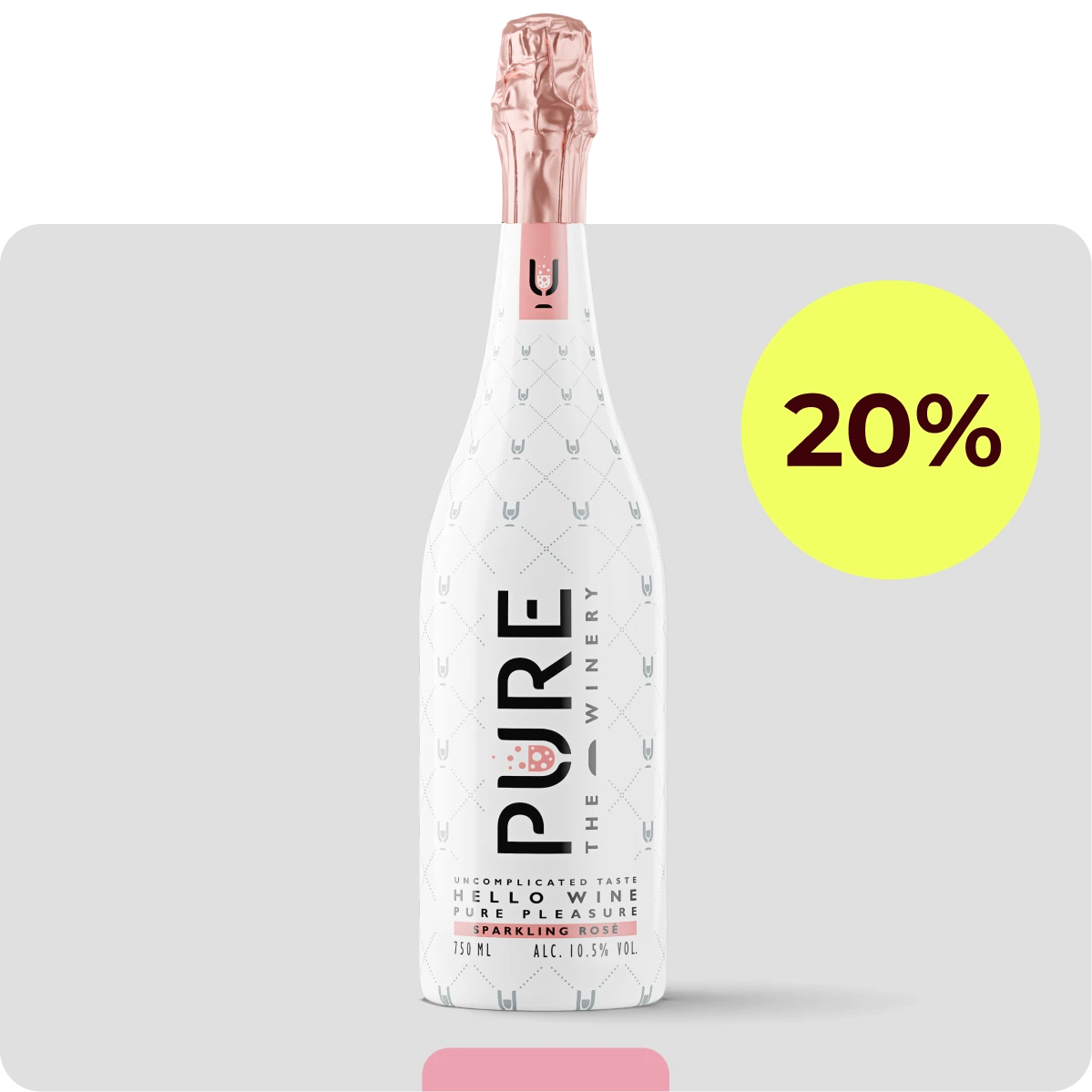 Rosado Espumoso 0% Azúcar